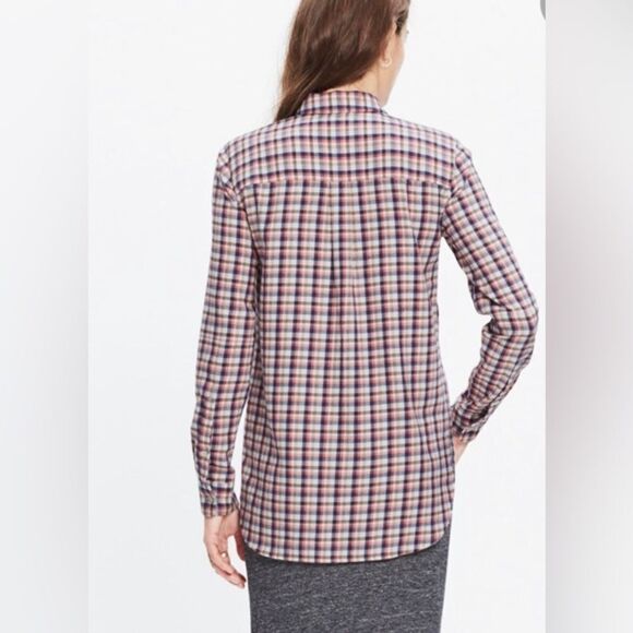 Madewell boyfriend flannel shirt. Large - Picture 2 of 7